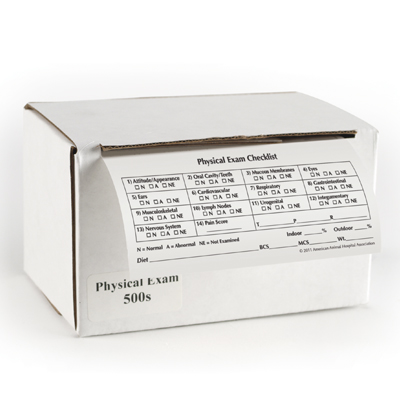 Physical Exam Sticker (Roll of 500)