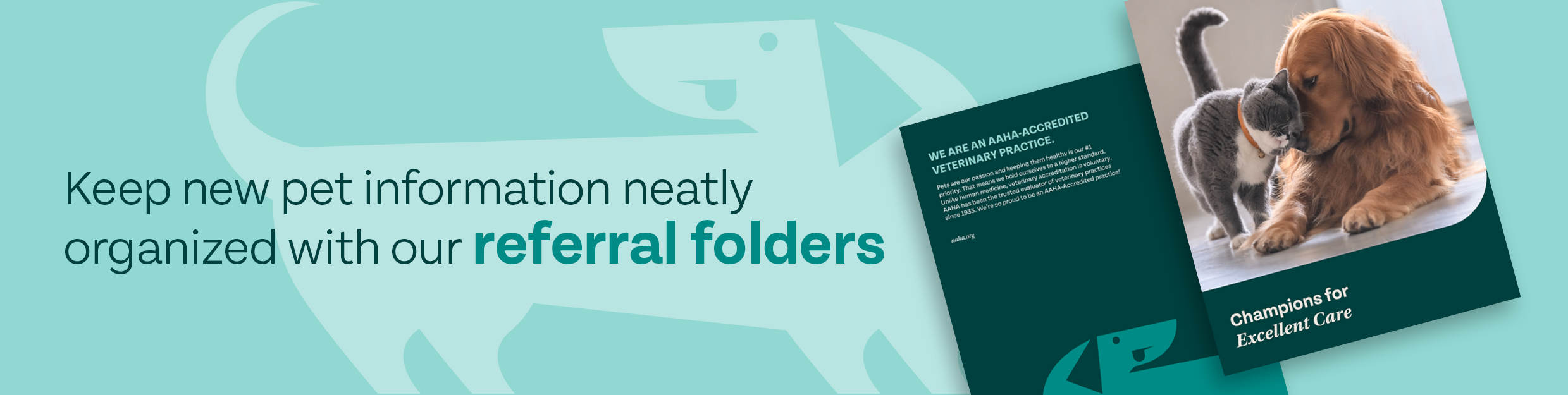 AAHA Accredited Folders (pack of 25)