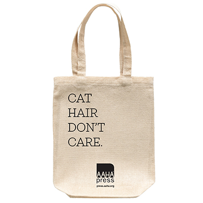 Cat Hair Don't Care Tote Bag