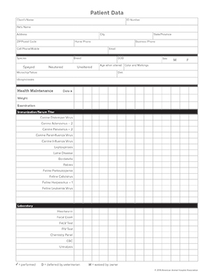 Oral Surgery Anesthesia Record Form